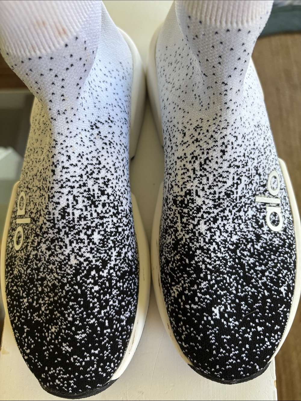 Alo Velocity Knit Sneakers View 6